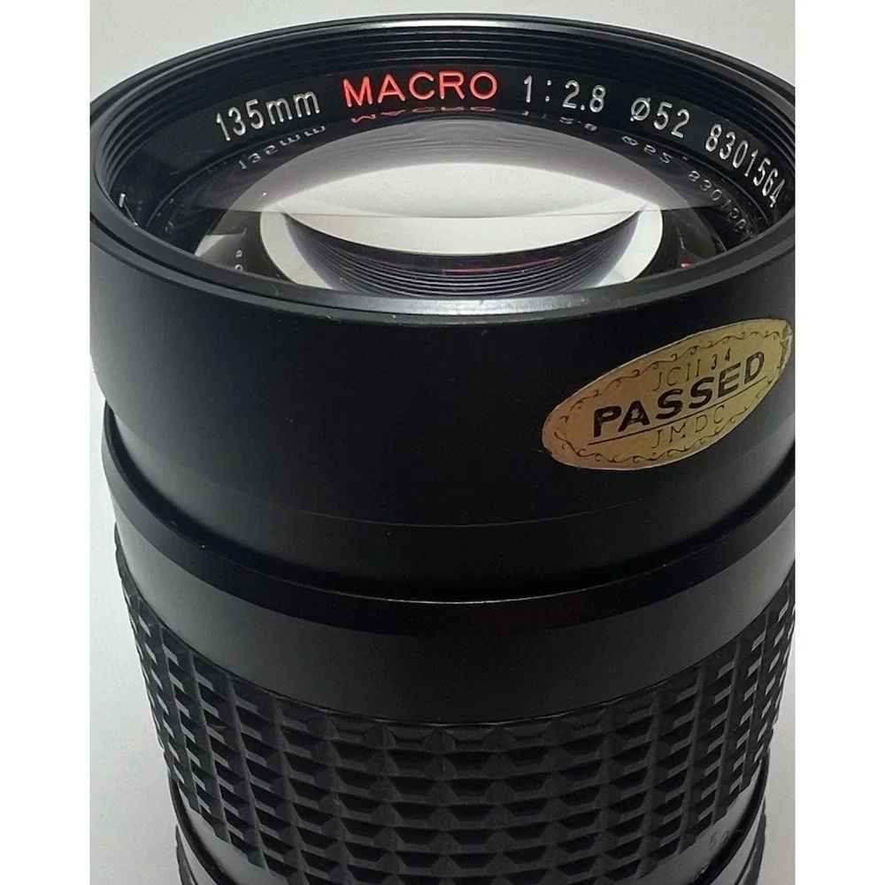 8301564 135mm f/2.8 MACRO 1:5 Minolta MD Mount Manual‎ Focus Lens Ø52mm Kalimar